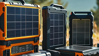 How to Choose Portable Solar Panels for Your Needs?