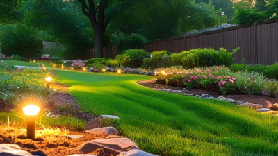 How Deep to Bury Low Voltage Garden Light Cables?