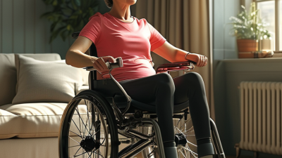 How do wheelchair users exercise effectively at home?