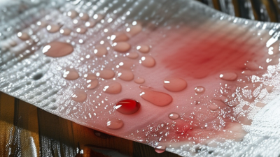 What should I do if my wound dressing gets wet?