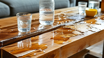 How to Remove Water Rings from Wooden Coffee Tables Easily?