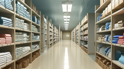 Top 10 Tips for Properly Storing Bulk Hospital Textile Supplies?
