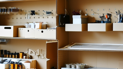 2026 Best Ways to Use Pegboard Cardboard Racks for Small Items?