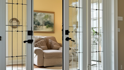 How to Safely Child Proof Heavy Glass French Doors?