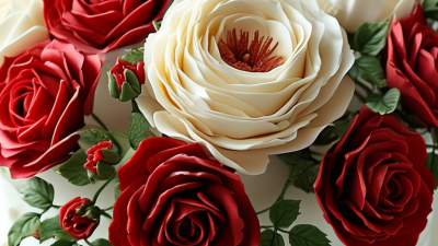Best Size Silk Rose Heads for Cake Decorating in 2026?