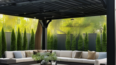 Why Choose Aluminum Pergola With Louvers for Your Outdoor Space?