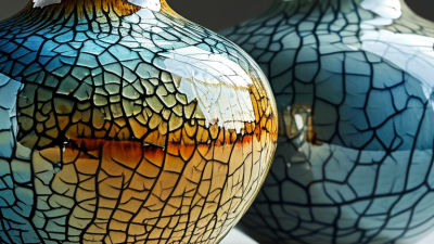 What are the Differences Between Glossy and Crackle Glaze Decor?