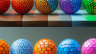 How to Achieve Seamless Color Blending with RGB Pixel Balls?