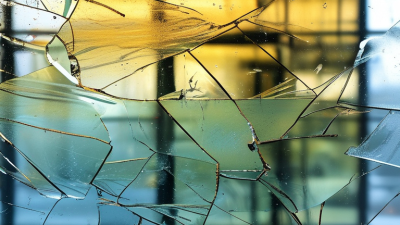 What are the main causes of safety glass delamination?