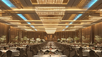 How to Layer Lighting for a Multipurpose Hotel Ballroom?