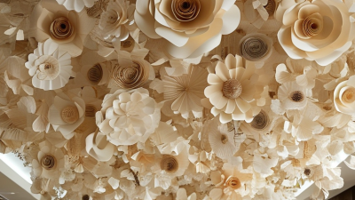 Top 10 Ideas for Using Paper Flowers in Ceiling Installations?
