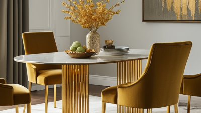 How to Choose Dining Chairs With Gold Legs for Your Home?
