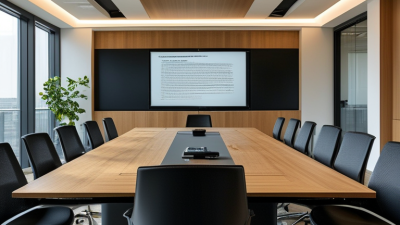 Latest Trends in Modern Conference Room Design 2026?
