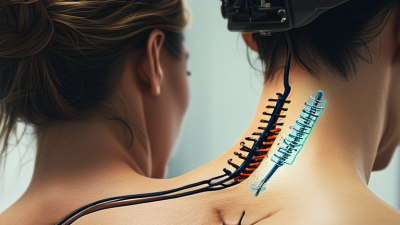 How do implants help relieve back or neck pain?