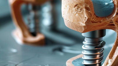 How do orthopedic implants bond with bone for better healing?