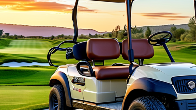 How to Select the Best Golf Carts for Hotels and Resorts?