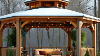Why You Should Decorate a Gazebo for Year Round Use?