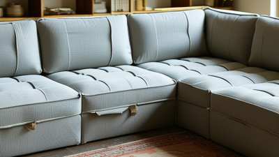 How to Easily Disassemble a Modular Functional Sofa?