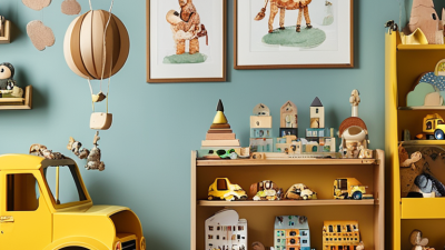 Top 10 Creative Ways to Use a Toy Truck as Nursery Decor?