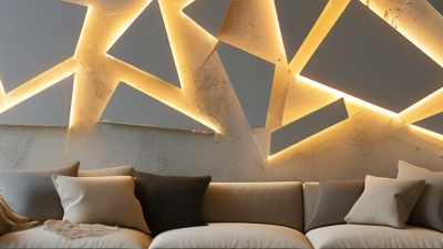 How to Easily Mount Geometric LED Lights Without Damaging Walls?