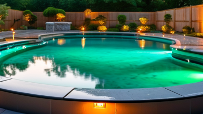 How to Install Pool Lights in Your Above Ground Pool Easily?