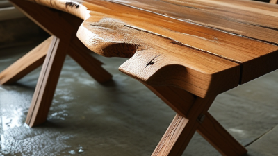 ¿Por qué se deforma mi mesa de madera?