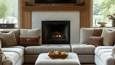 Best Ways to Position a Sectional Sofa in Front of a Fireplace?