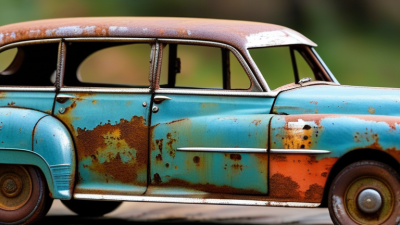 How to Effectively Remove Rust from Vintage Metal Toy Cars?