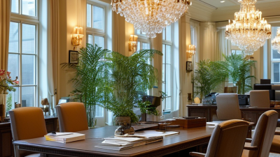 Why Do Sales Offices Use Grand Chandelier Lighting Tips