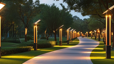 How to Effectively Design Solar Lighting for Public Parks?