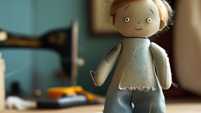 Como reparar um boneco de pano rasgado em casa?
