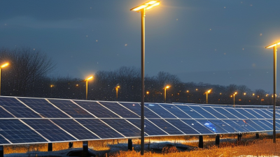 How Do All in One Solar Street Lights Function in Winter?