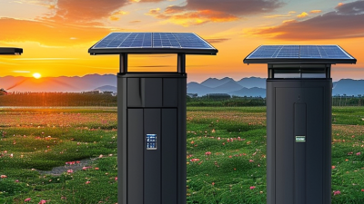 Diferença entre luzes solares integradas e divididas?