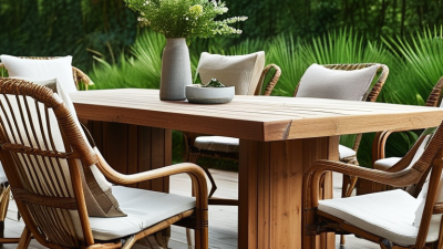 How to choose the best material for outdoor furniture?