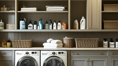 What is the best layout for laundry room cabinets?