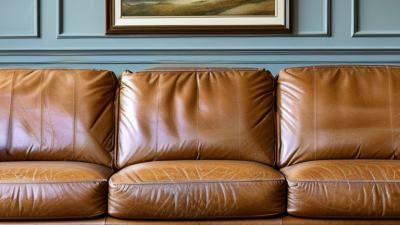 How to clean a leather sofa safely without damage