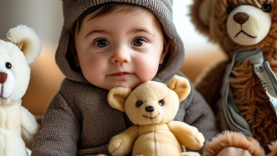 Em que idade os bebês podem começar a brincar com brinquedos macios?