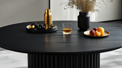 2026 Top Black Cocktail Table Trends for Global Buyers?