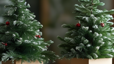 What is the best way to fluff an artificial Christmas tree?