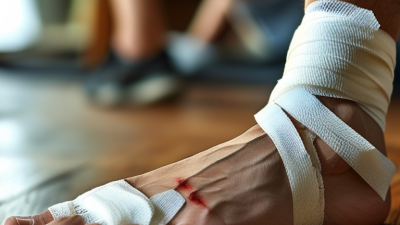 How to Wrap a Sprained Ankle with an Elastic Bandage?