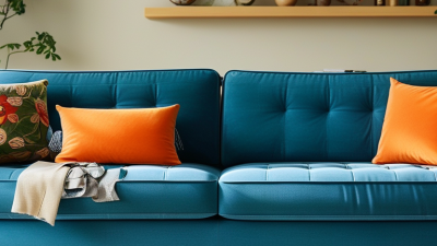 Como limpar um sofá de tecido em casa de forma eficaz?