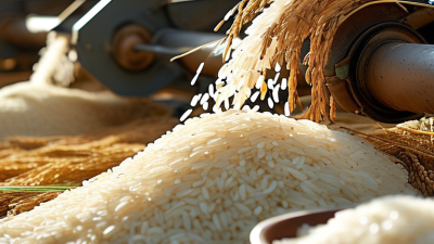 ¿Cómo funciona el procesado del arroz en la industria agrícola?