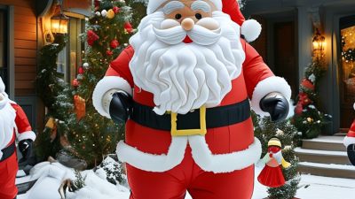 Best Inflatable Santa Claus Designs for Christmas 2026?