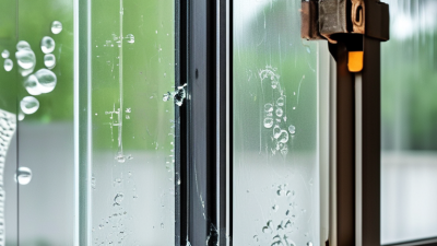 ¿Por qué se filtra agua en mi ventana corredera de aluminio?