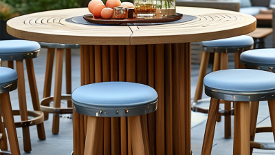 What is an Outdoor Round Bar Table and its Benefits?