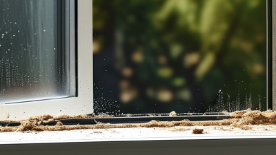 ¿Cómo limpiar las guías de ventanas de aluminio tipo oscilo?