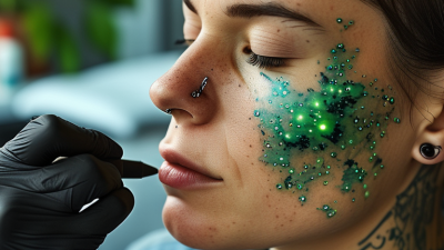 Why Do Tattoos Turn Green When Being Removed?