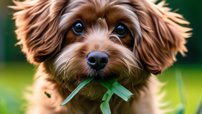 Por que meu cachorro começou a comer grama de repente?