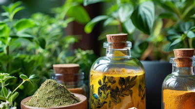 Como os extratos herbais padronizados nutritivos dos pós-vegetais?