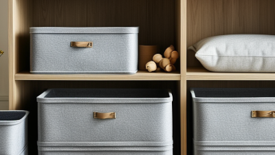 Why Choose Grey Felt Storage Box for Home Organization?